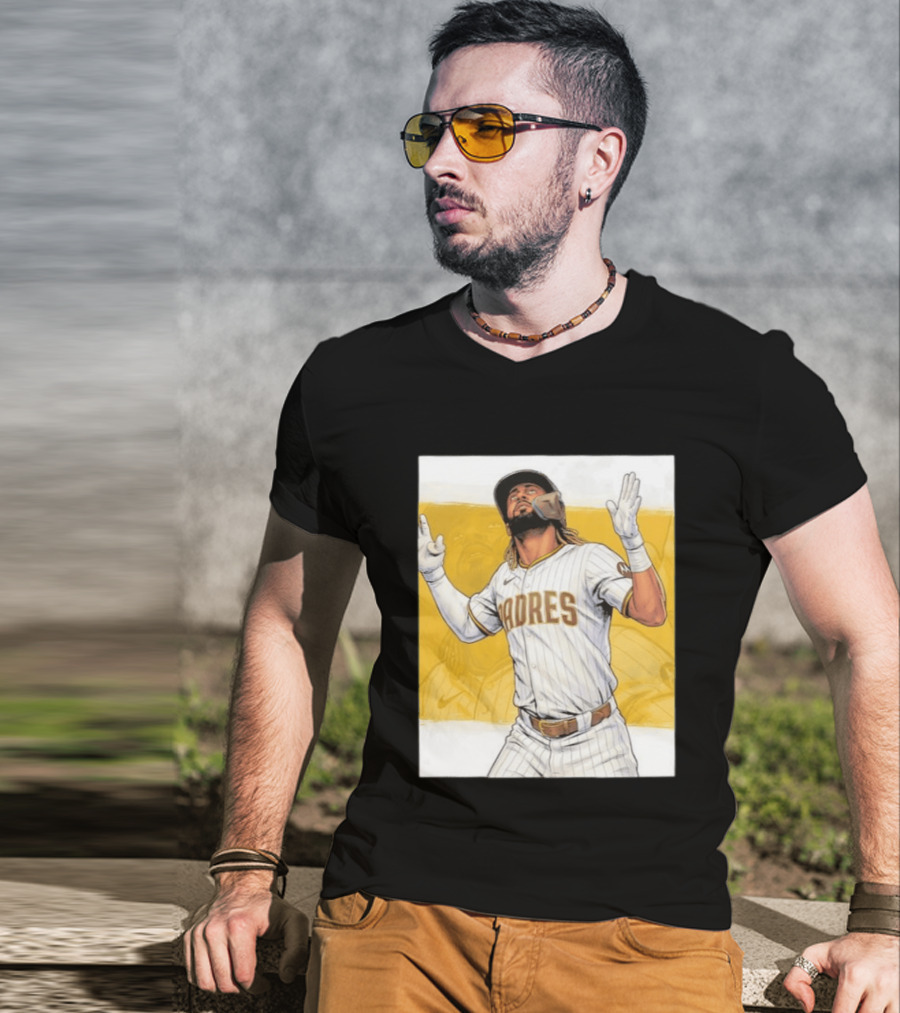San Diego Padres Fernando Tatis Jr Nike MLB Baseball Player T-Shirt