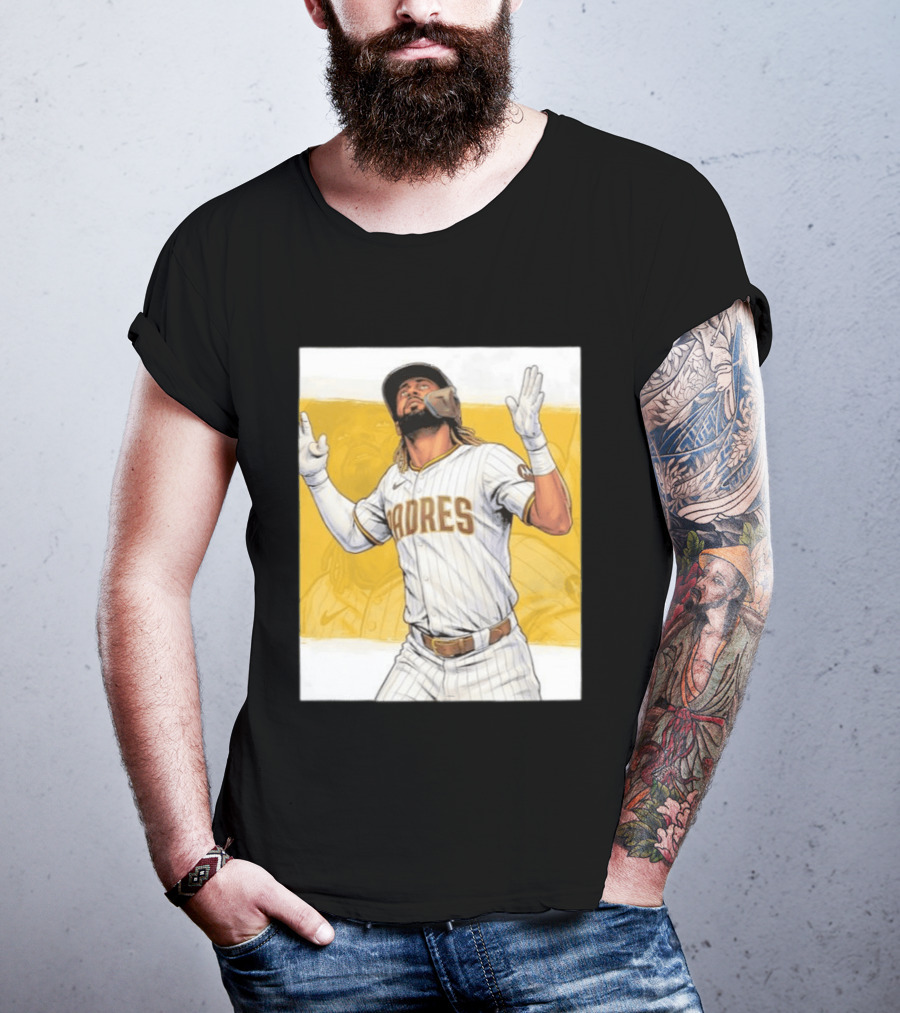 San Diego Padres Fernando Tatis Jr Nike MLB Baseball Player T-Shirt