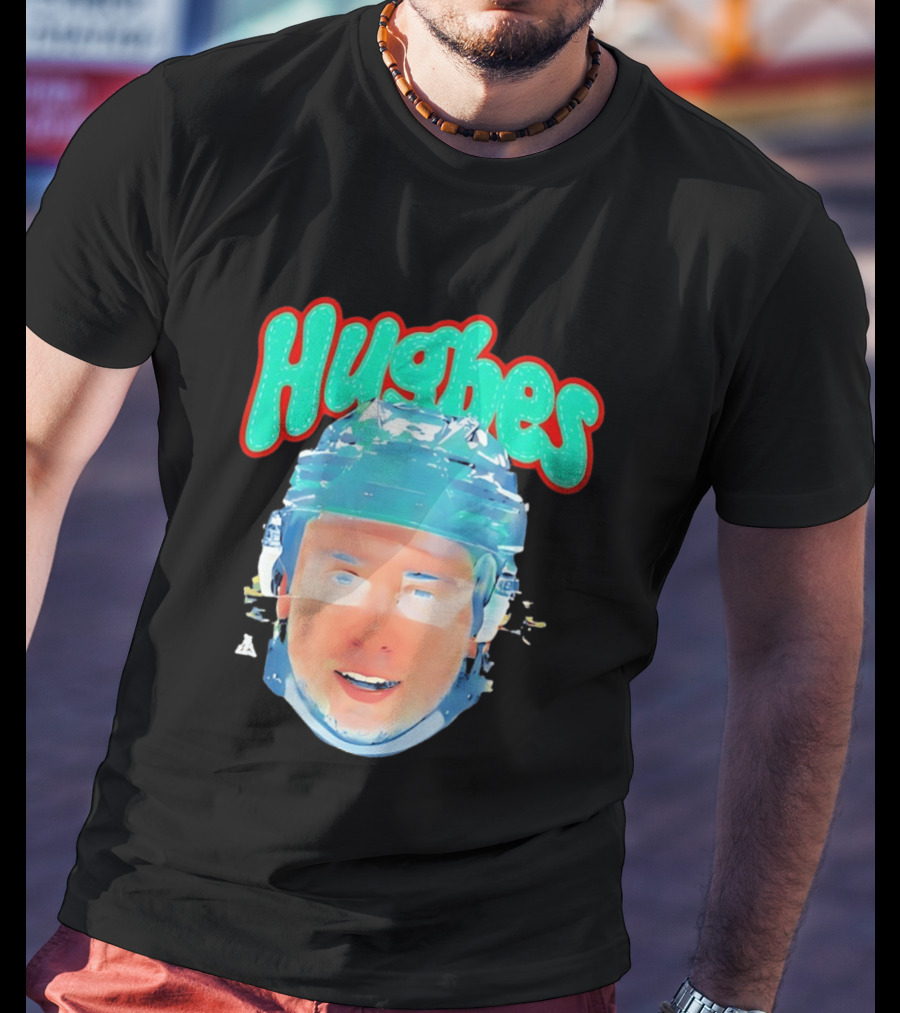Quinn Hughes 43 Hughes Minnesota Wild Big Head 2026 T-Shirt
