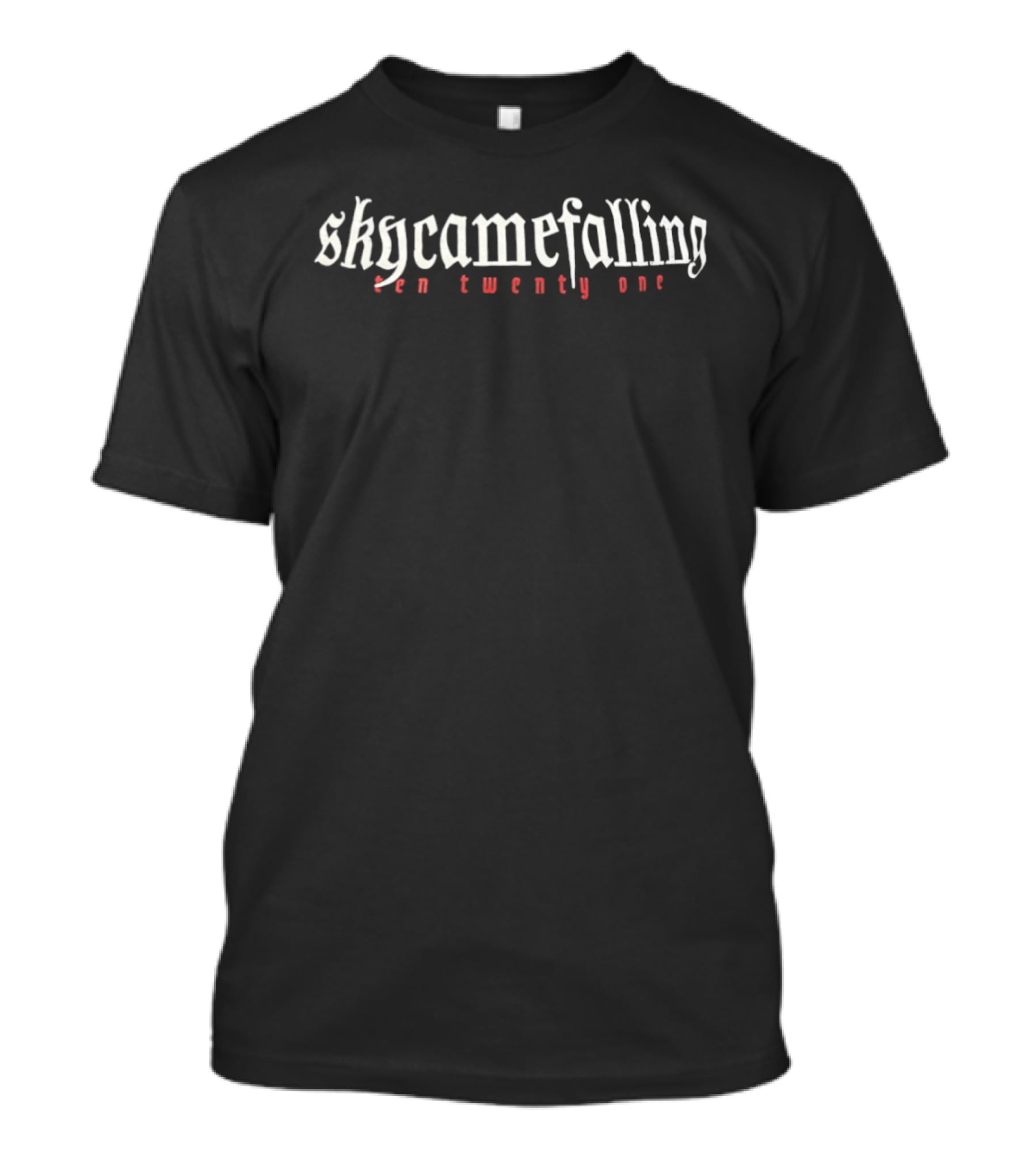 Skycamefalling Ten Twenty One Band Merchandise Music Tour Edition T-Shirt