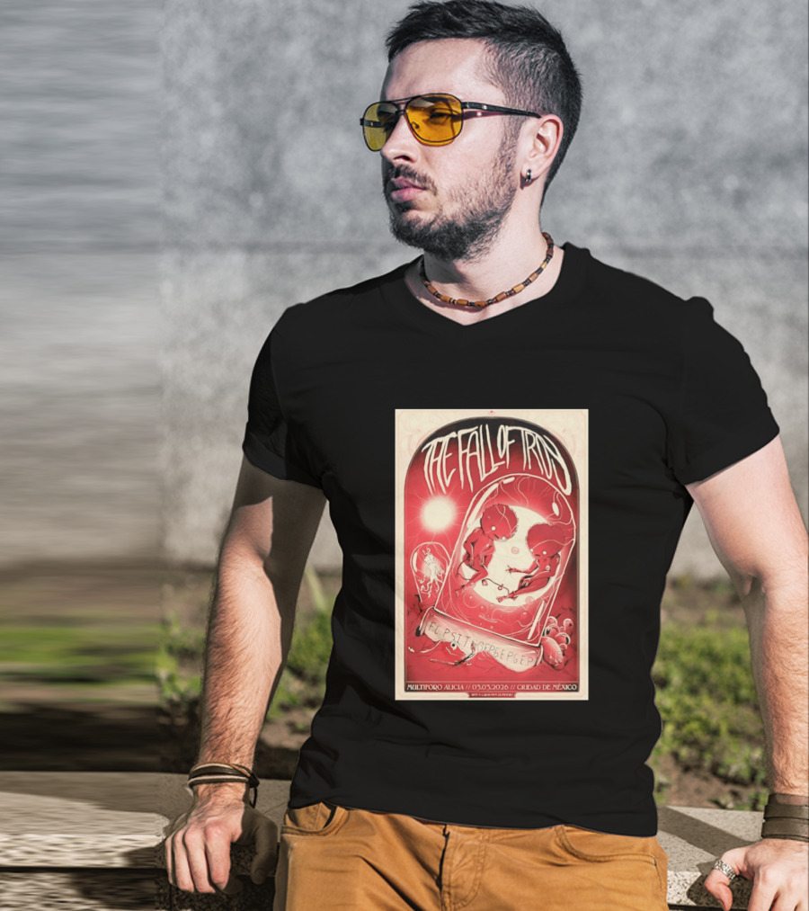 The Fall Of Troy Multiforo Alicia 03 Mar 2026 Ciudad De México Concert T-Shirt