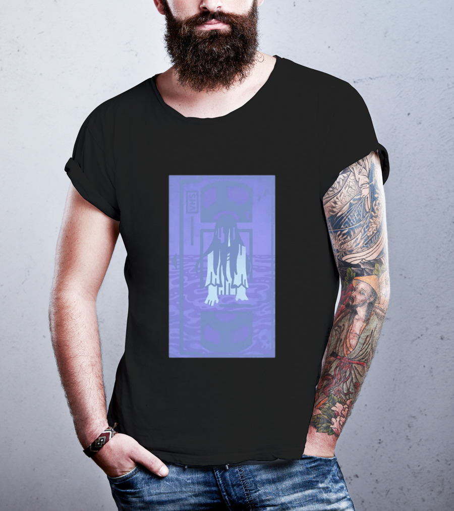 The Ring Samara CURSE VHS Tape Horror Aesthetic T-Shirt