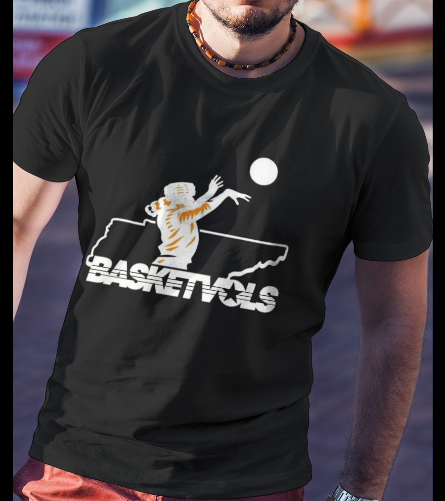Tennessee Basketvols Jumpshot Basketball T-Shirt