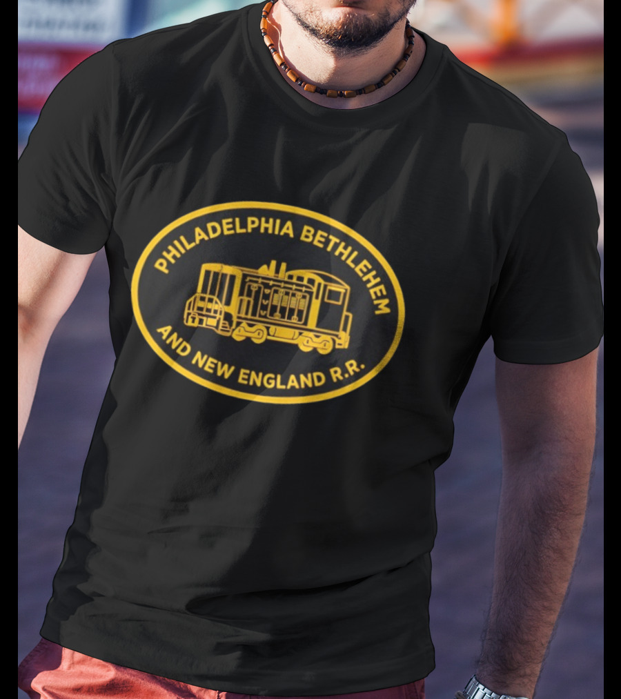 Philadelphia Bethlehem And New England R.R. Train T-Shirt