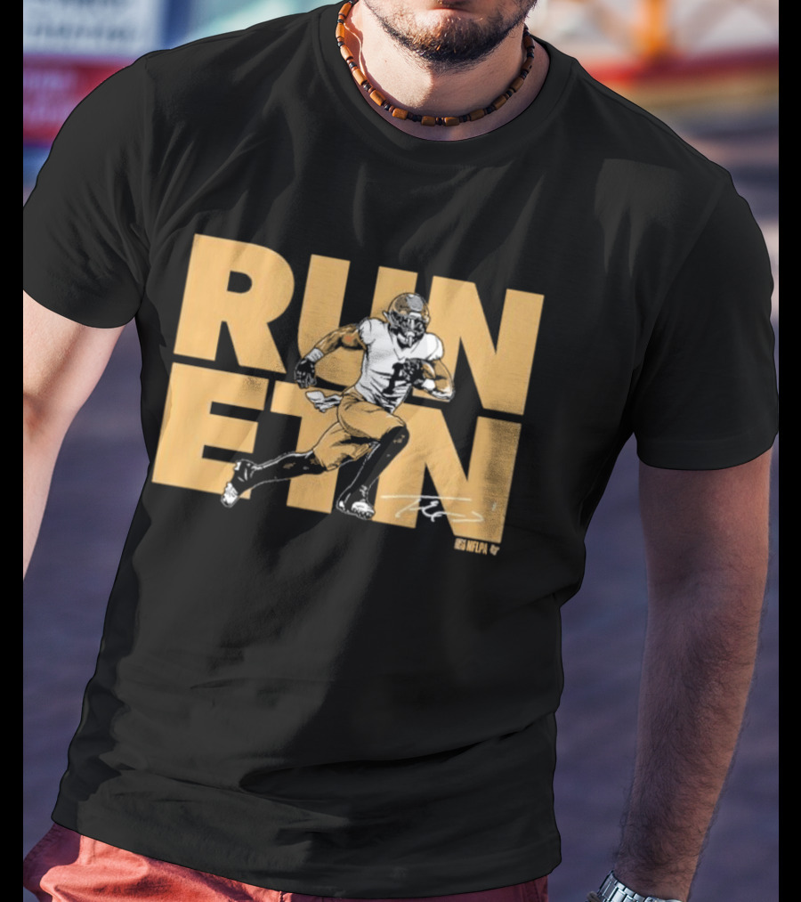 Travis Etienne Run ETN Football NOLA T-Shirt