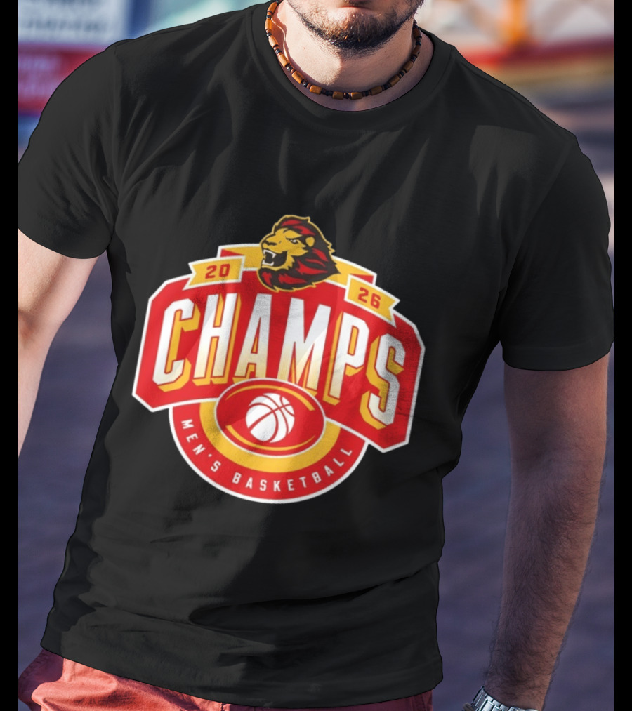 UST Lions Men's Basketball Champs 2026 T-Shirt