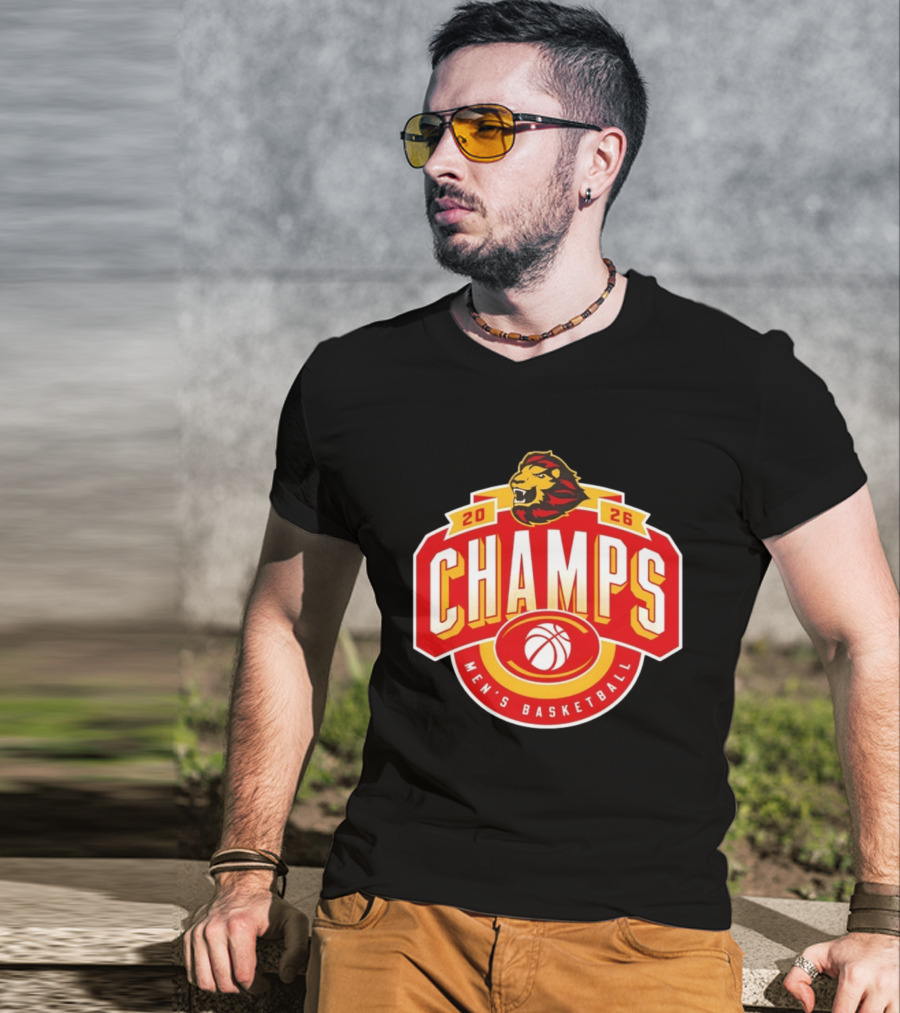 UST Lions Men's Basketball Champs 2026 T-Shirt