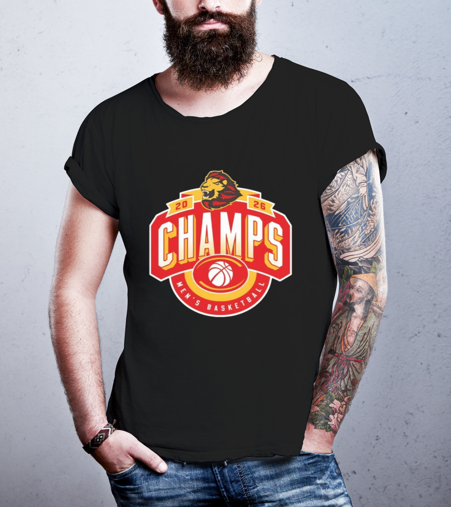 UST Lions Men's Basketball Champs 2026 T-Shirt
