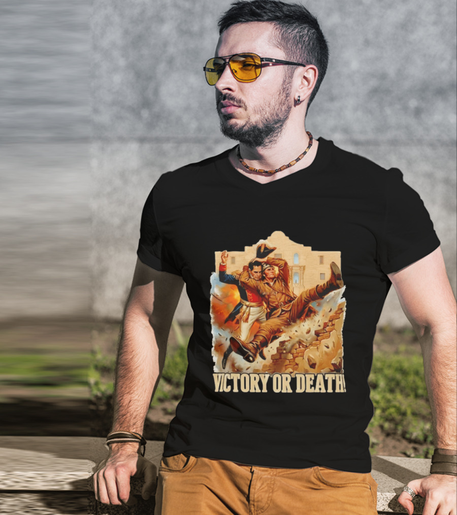 Victory Or Death Ultimate Alamo Smackdown T-Shirt
