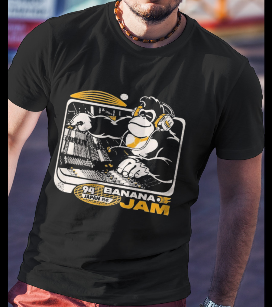Wario64 Donkey Kong Banana Jam Music Mix T-Shirt