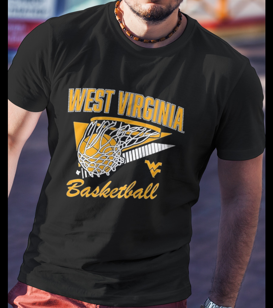 West Virginia Basketball Swish T-Shirt