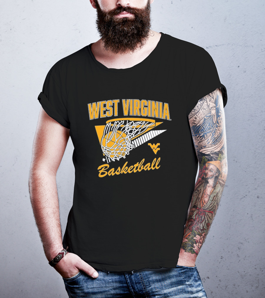 West Virginia Basketball Swish T-Shirt