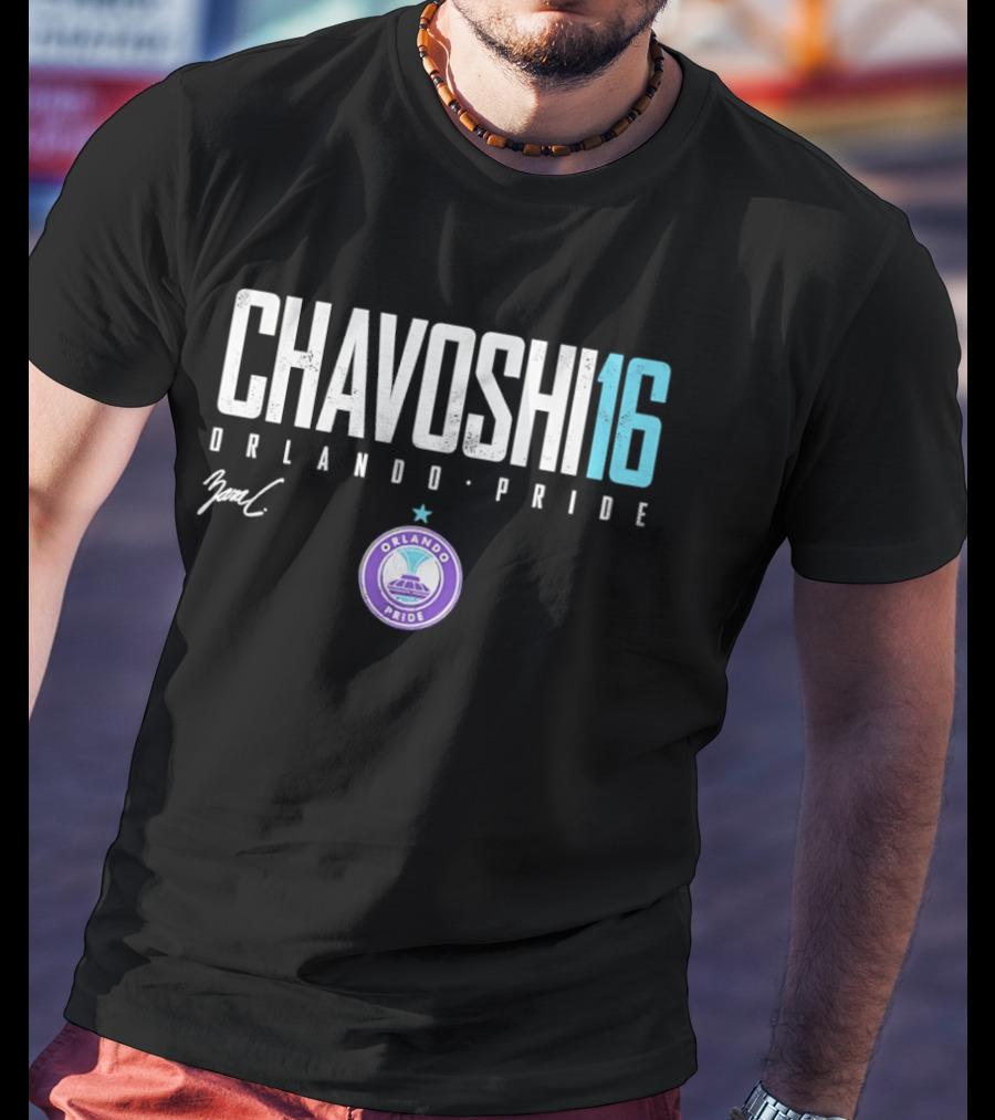Chavoshi 16 Orlando Pride Soccer Team Zara Signature Edition T-Shirt