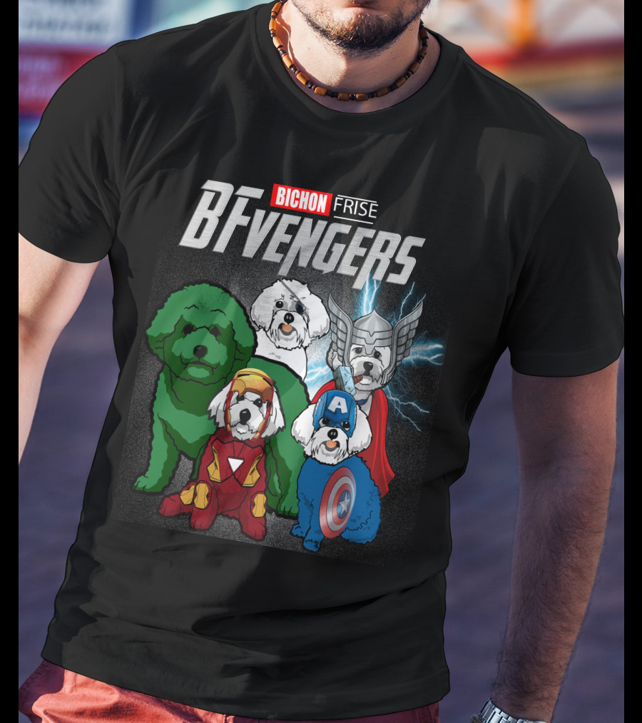 Bichon Frise BFvengers T-Shirt