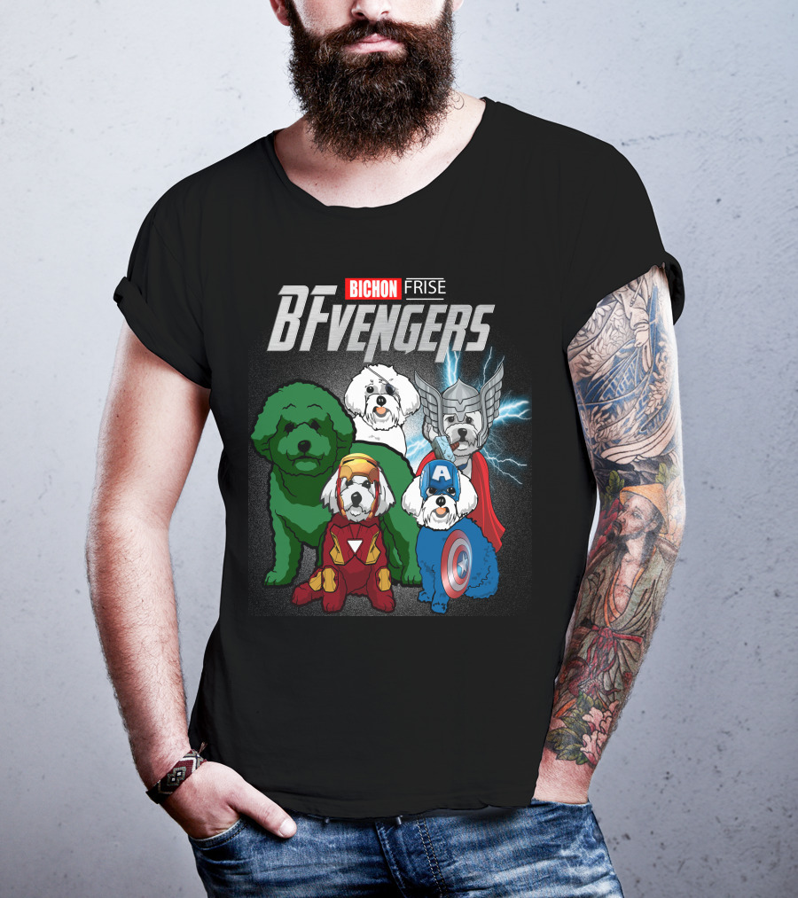 Bichon Frise BFvengers T-Shirt