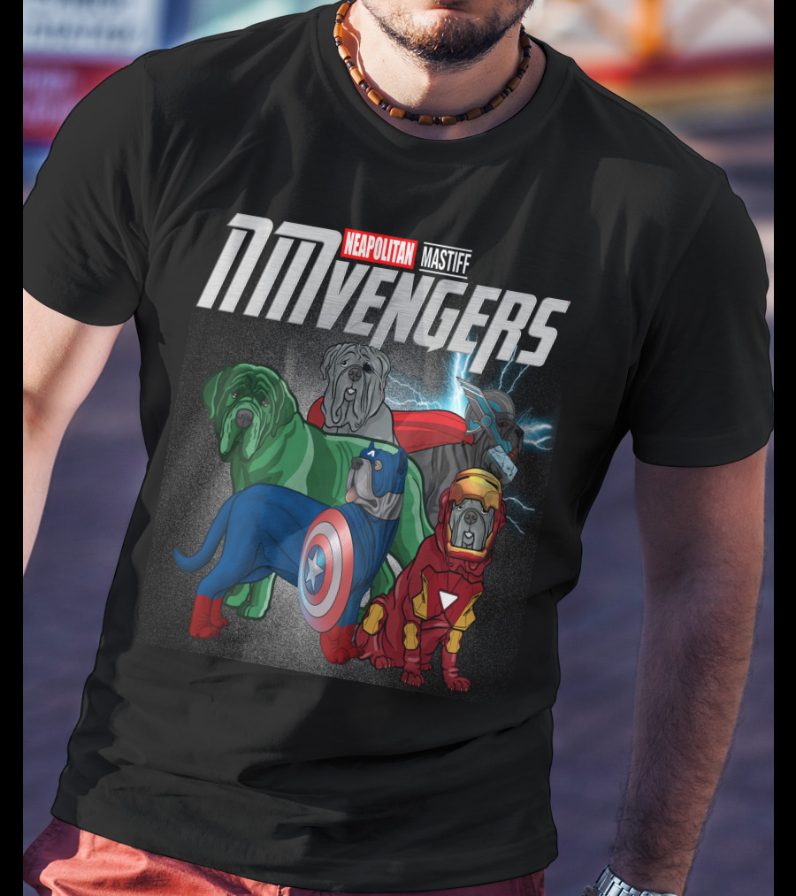 Neapolitan Mastiff NMvengers T-Shirt
