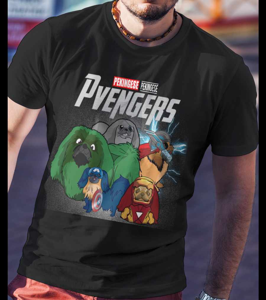Pekingese Pyvengers T-Shirt