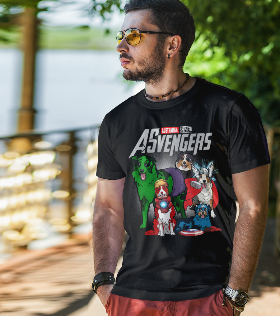Australian Shepherd ASvengers T-Shirt