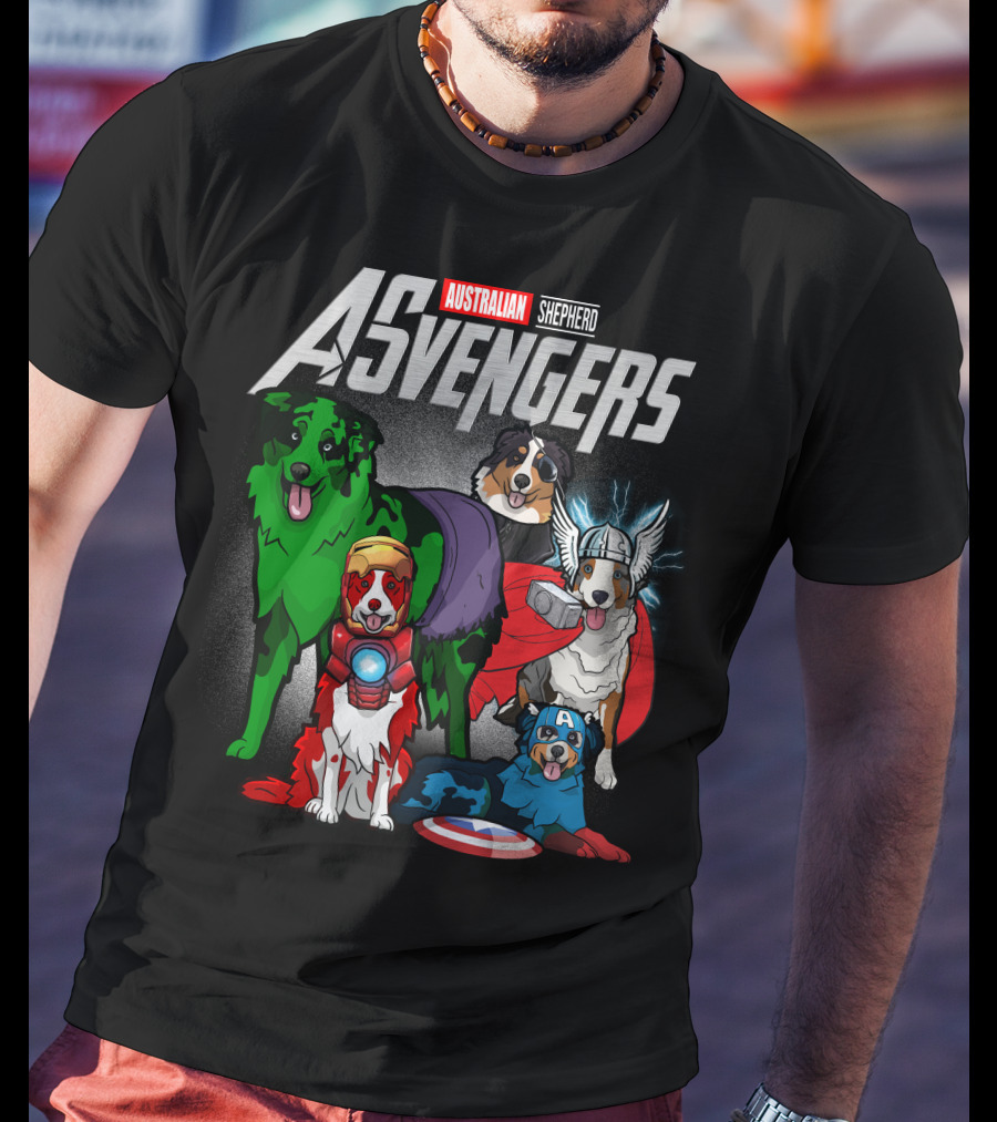 Australian Shepherd ASvengers T-Shirt