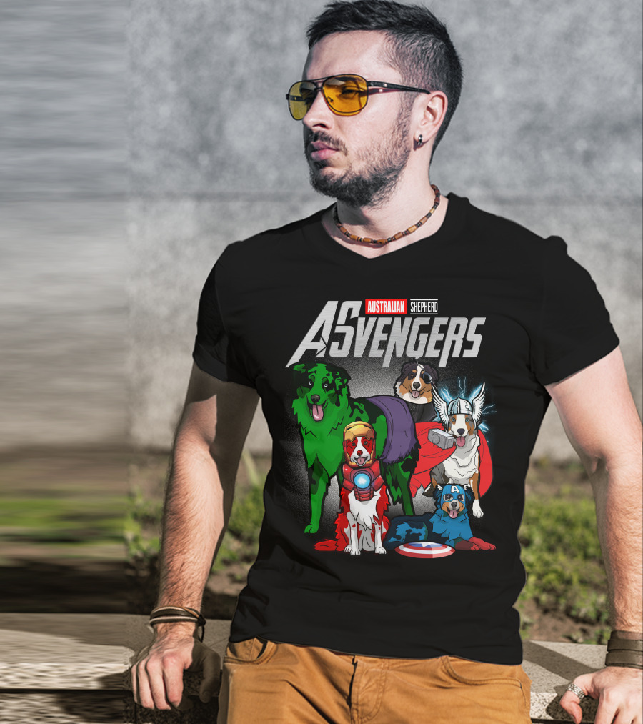 Australian Shepherd ASvengers T-Shirt