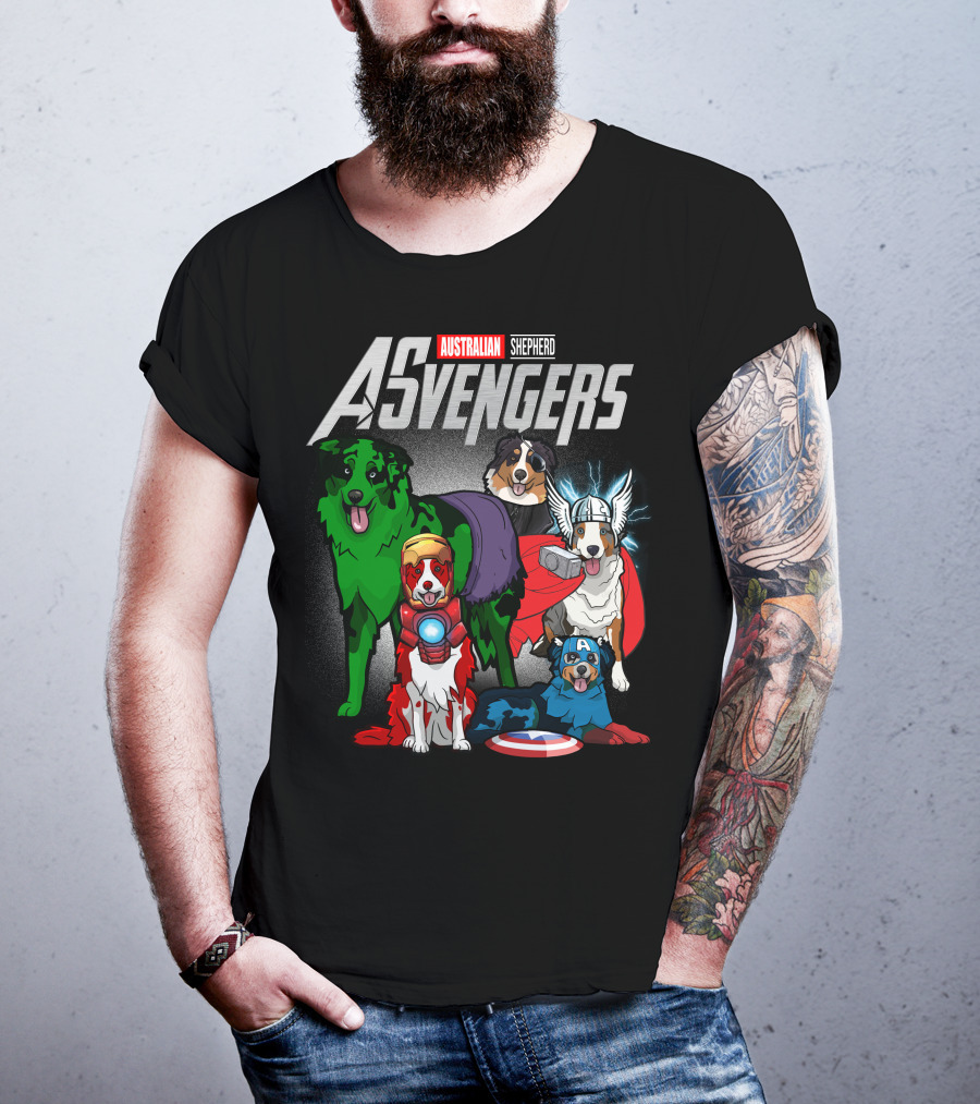 Australian Shepherd ASvengers T-Shirt
