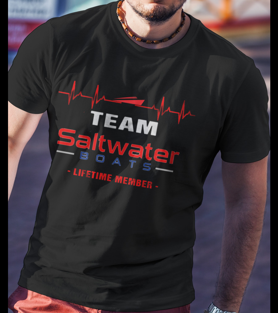 TEAM Saltwater Boats Lifetime Member T-Shirt