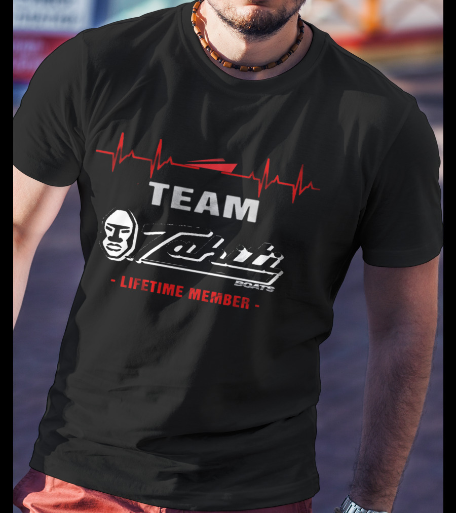 Team Tahiti Boats Lifetime Member T-Shirt