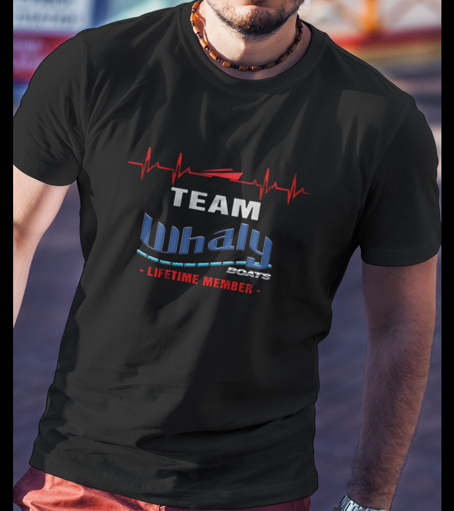 Team Whaly Boats Lifetime Member T-Shirt