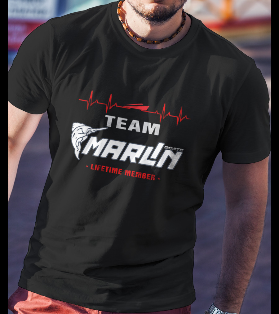 Team Marlin Boats Lifetime Member T-Shirt