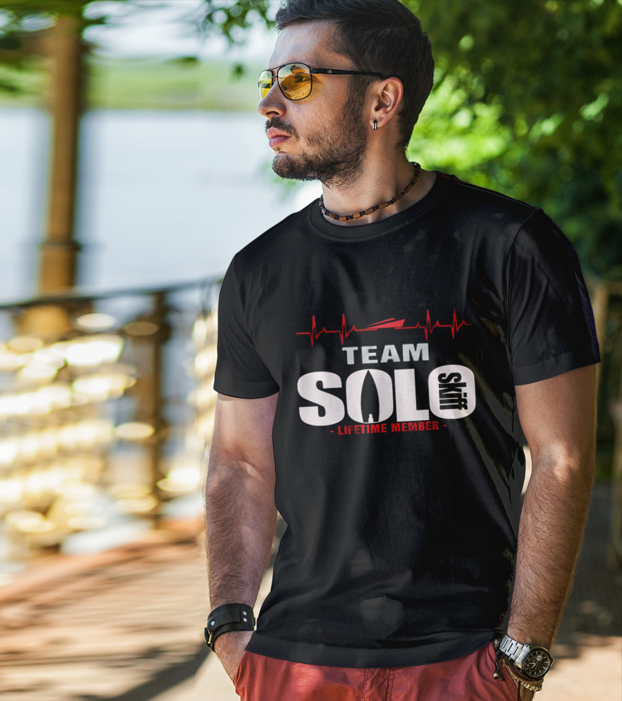 TEAM SOLO Skiff Lifetime Member T-Shirt