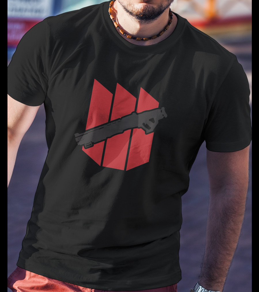 Apex Legends Mastiff Shotgun Red Stripes Emblem 1253054 T-Shirt