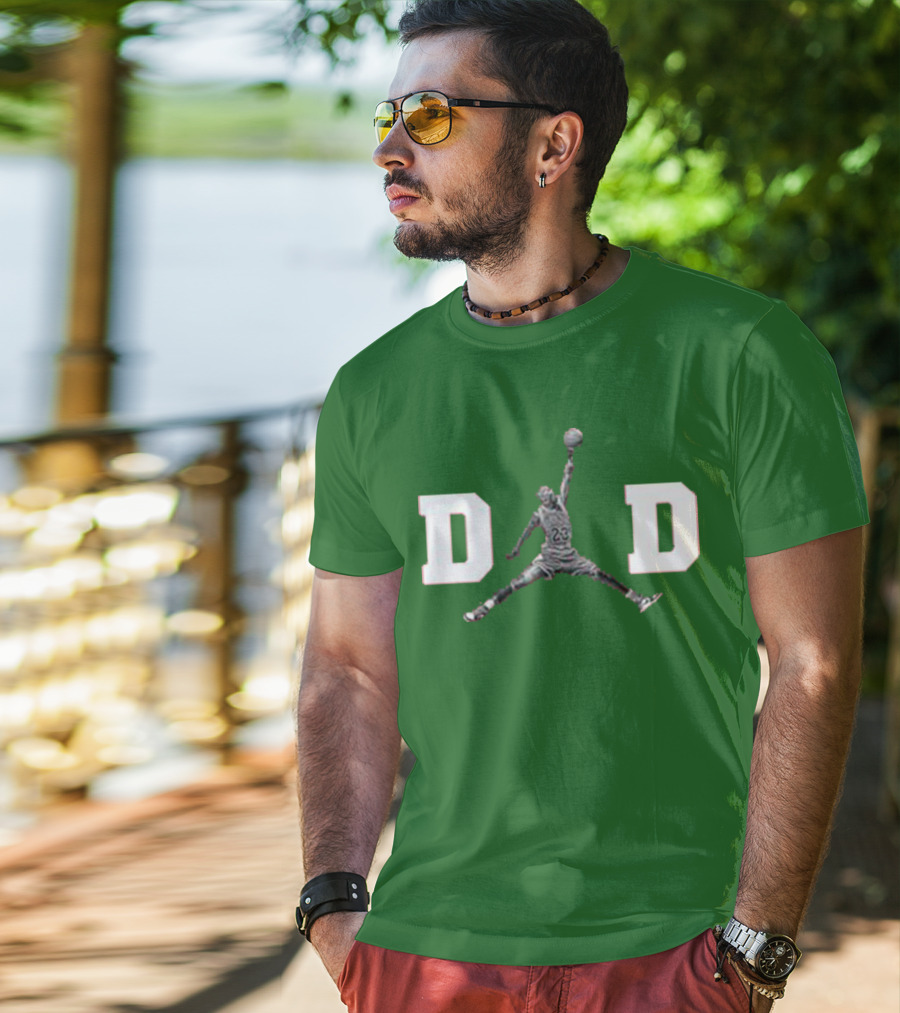 Jordon Dad Jumpman Basketball T-Shirt