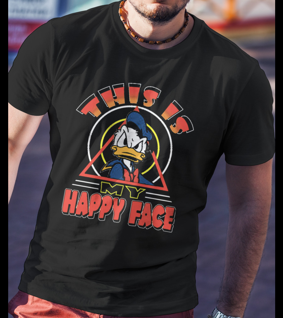 This Is My Happy Face T-Shirt