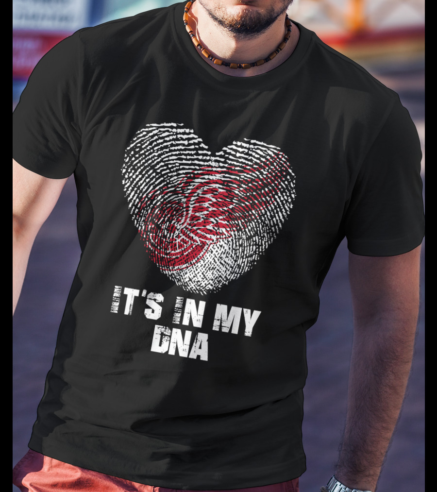 Detroit Red Wings It's In My Dna T-Shirt