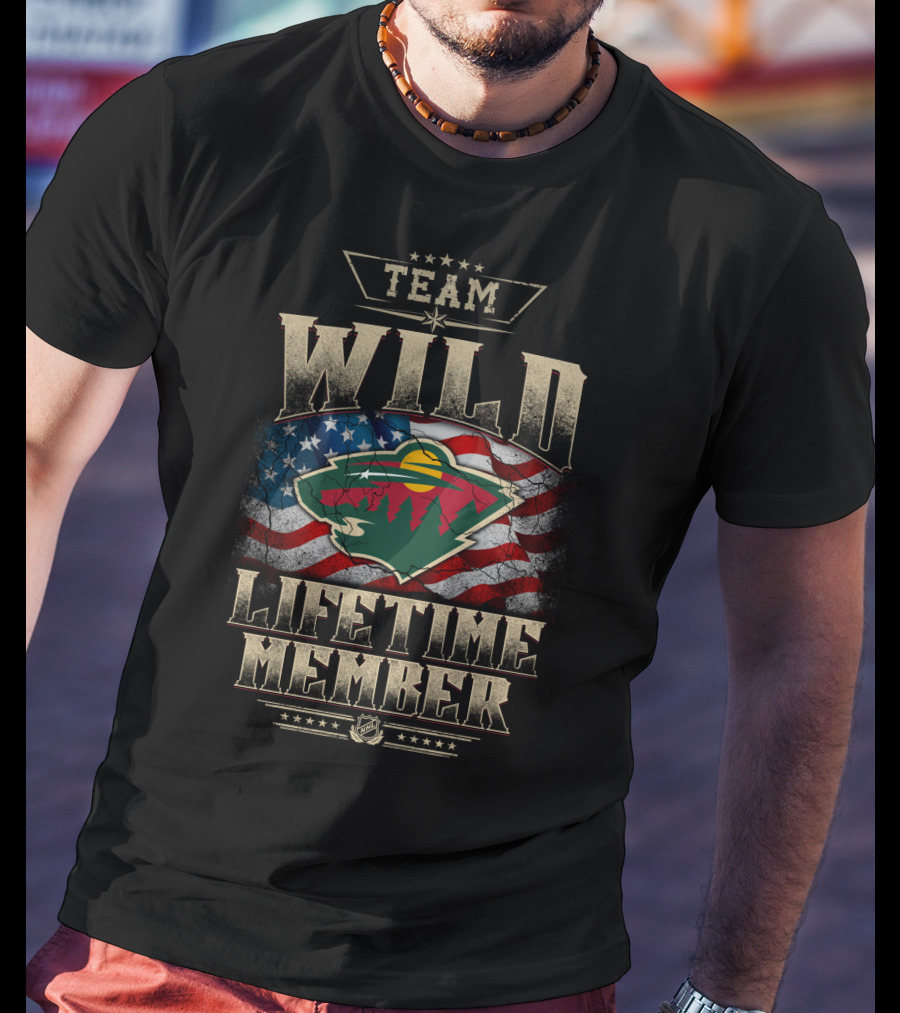Team Wild Lifetime Member Minnesota T-Shirt
