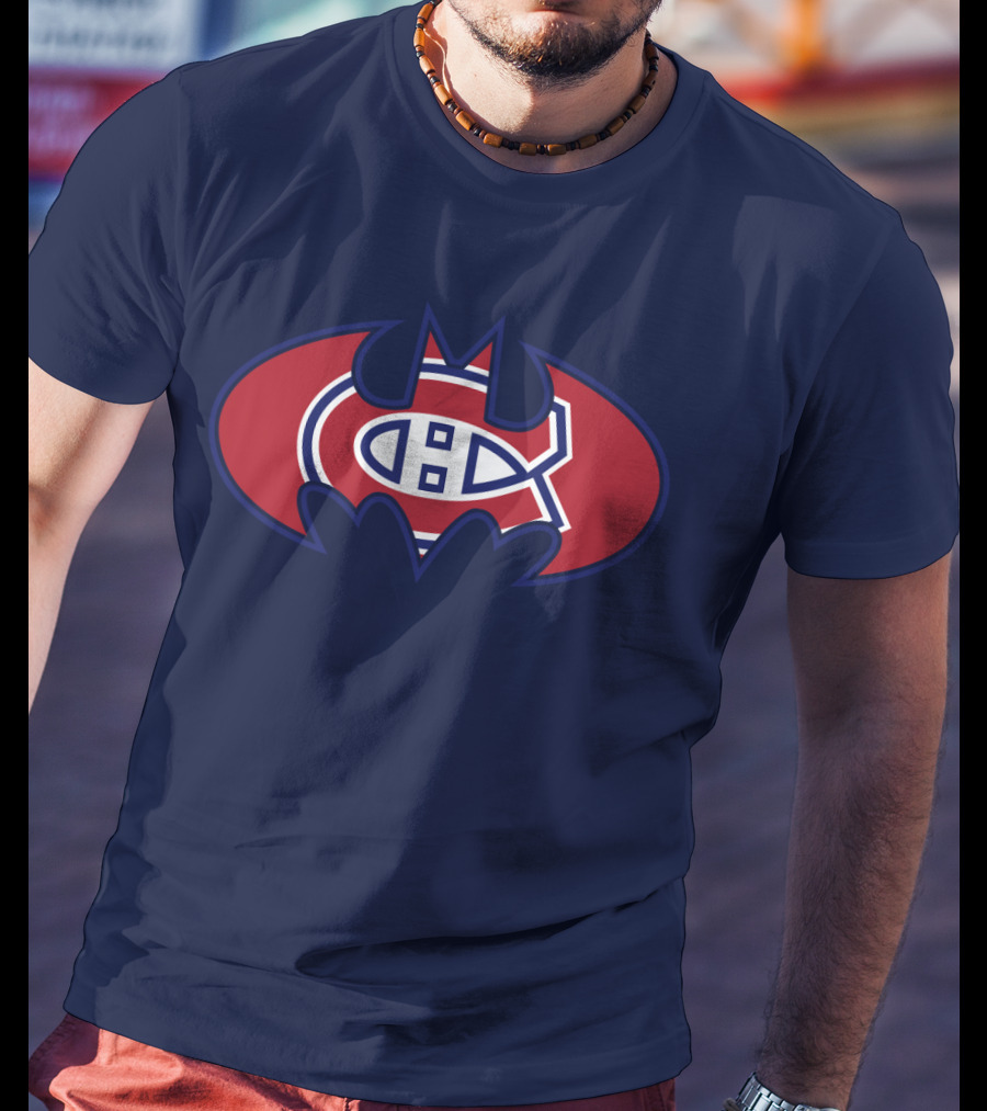 Montreal Canadiens Bat Symbol T-Shirt