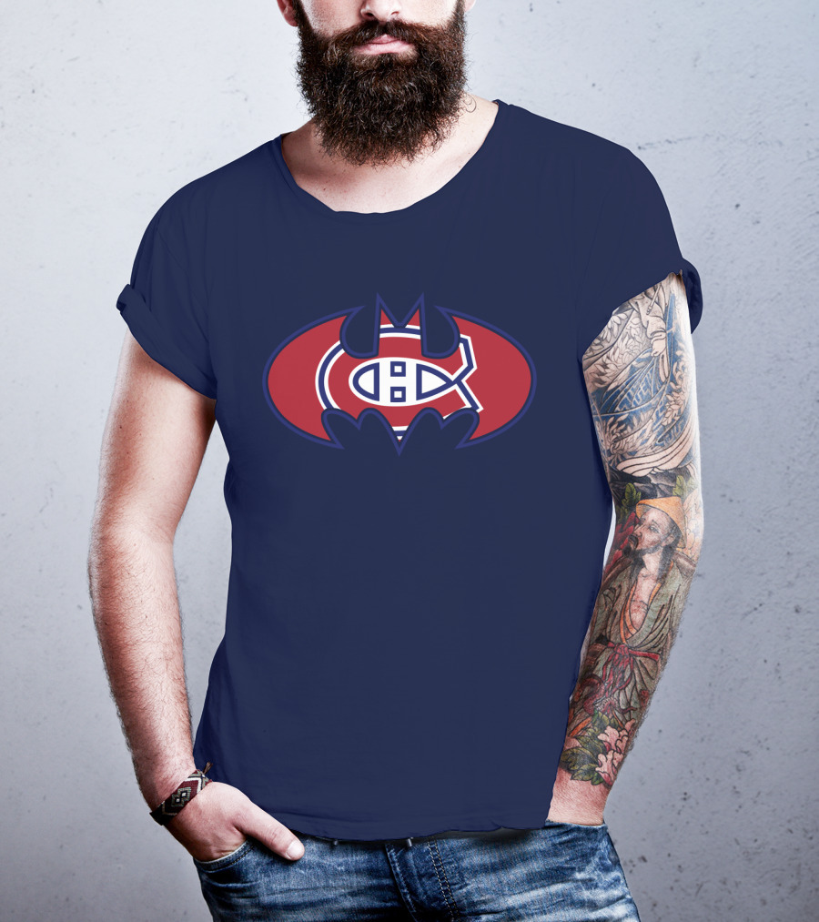 Montreal Canadiens Bat Symbol T-Shirt