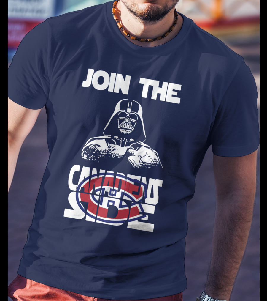 Join The Canadiens Side Montreal Canadiens T-Shirt