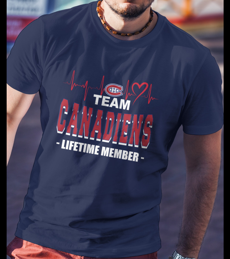Team Canadiens Lifetime Member T-Shirt