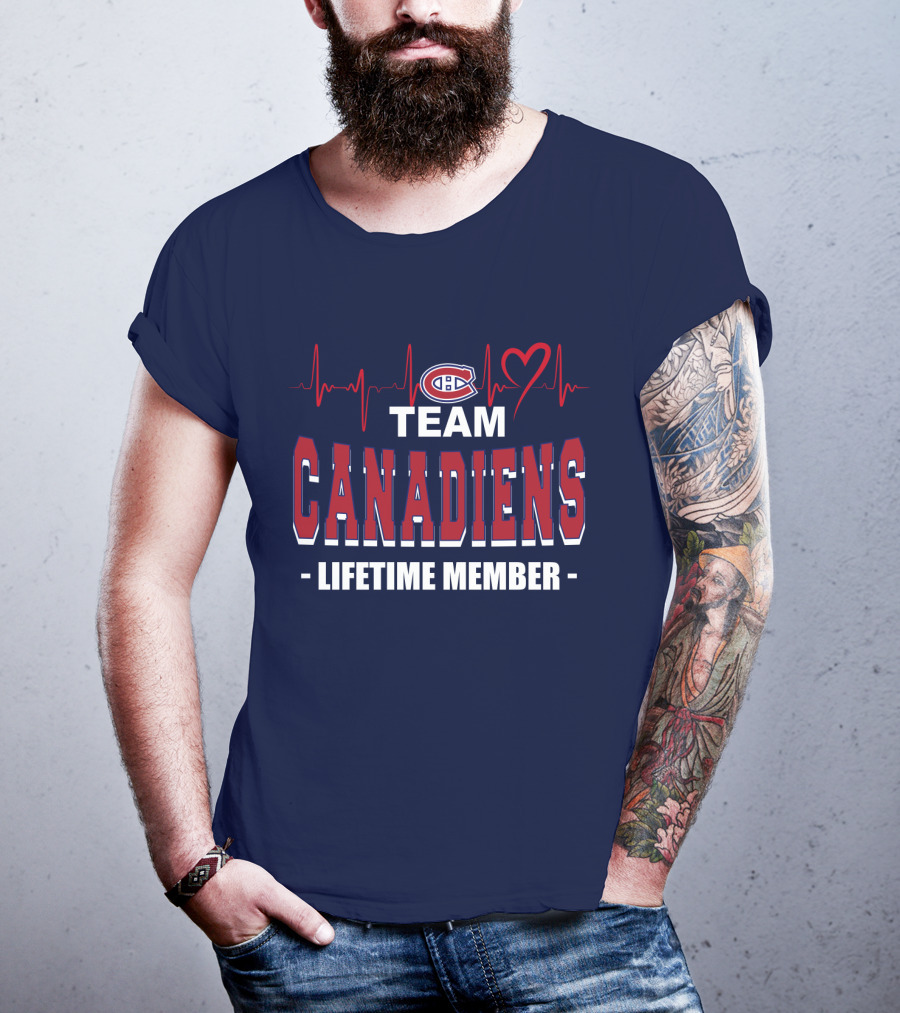 Team Canadiens Lifetime Member T-Shirt