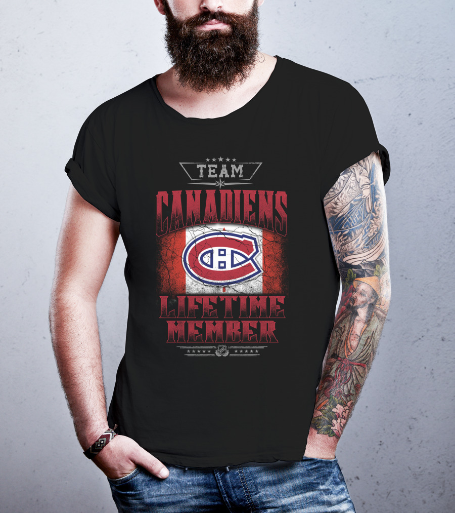 Team Canadiens Lifetime Member Nhl T-Shirt
