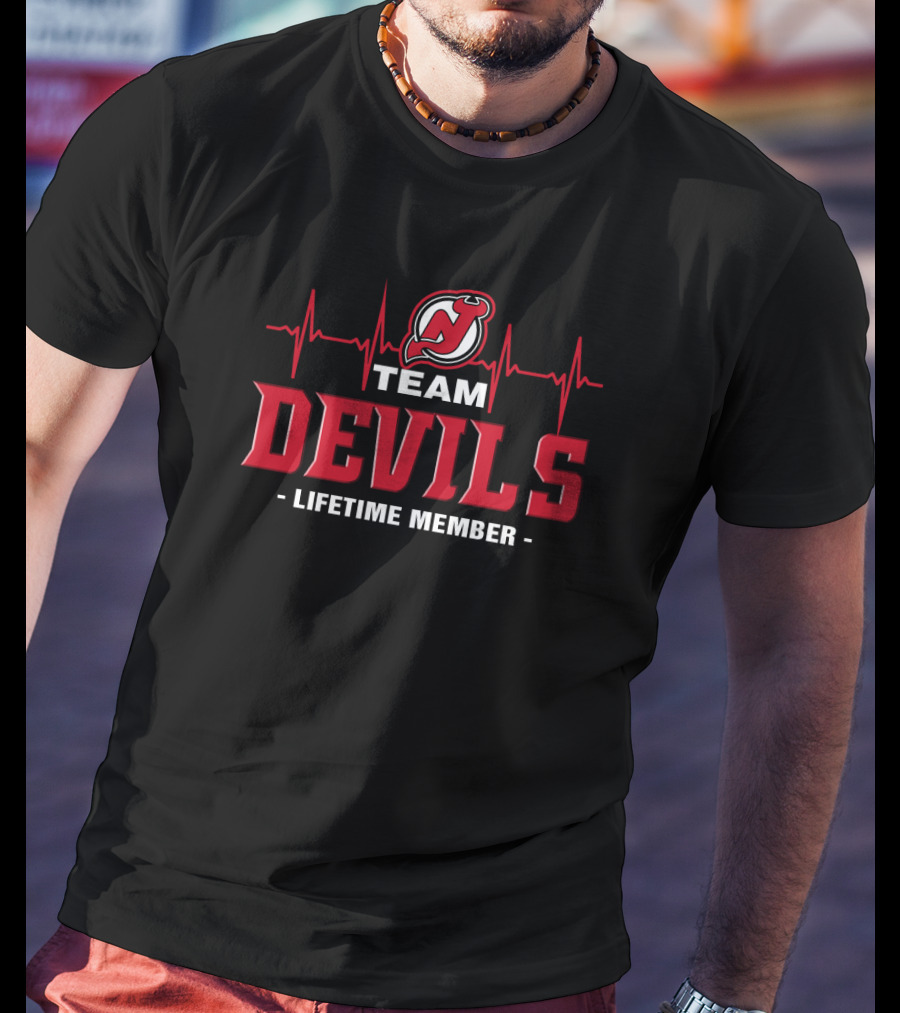 Team Devils Lifetime Member New Jersey Devils T-Shirt