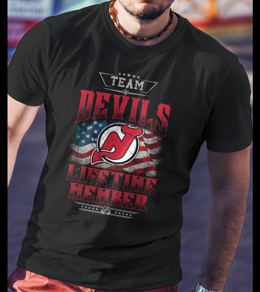 Team Devils Lifetime Member T-Shirt