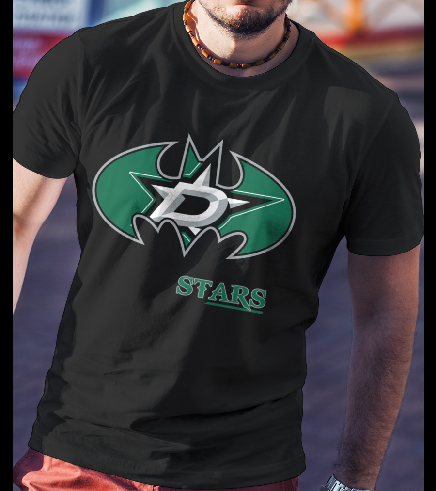 Dallas Stars Batman T-Shirt