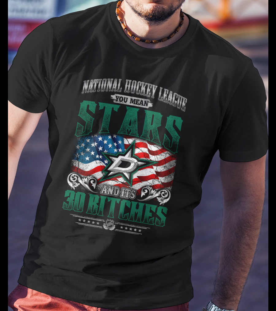 National Hockey League You Mean Dallas Stars And Its 30 Bitches T-Shirt