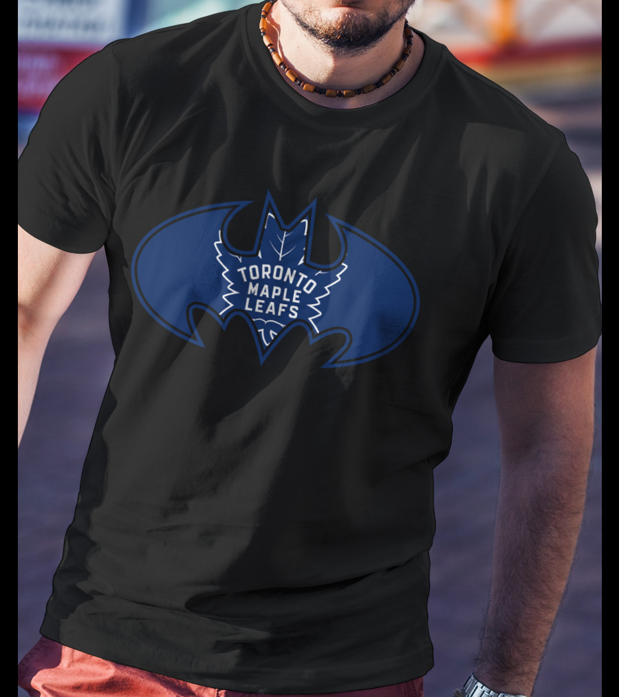 Toronto Maple Leafs Batman T-Shirt
