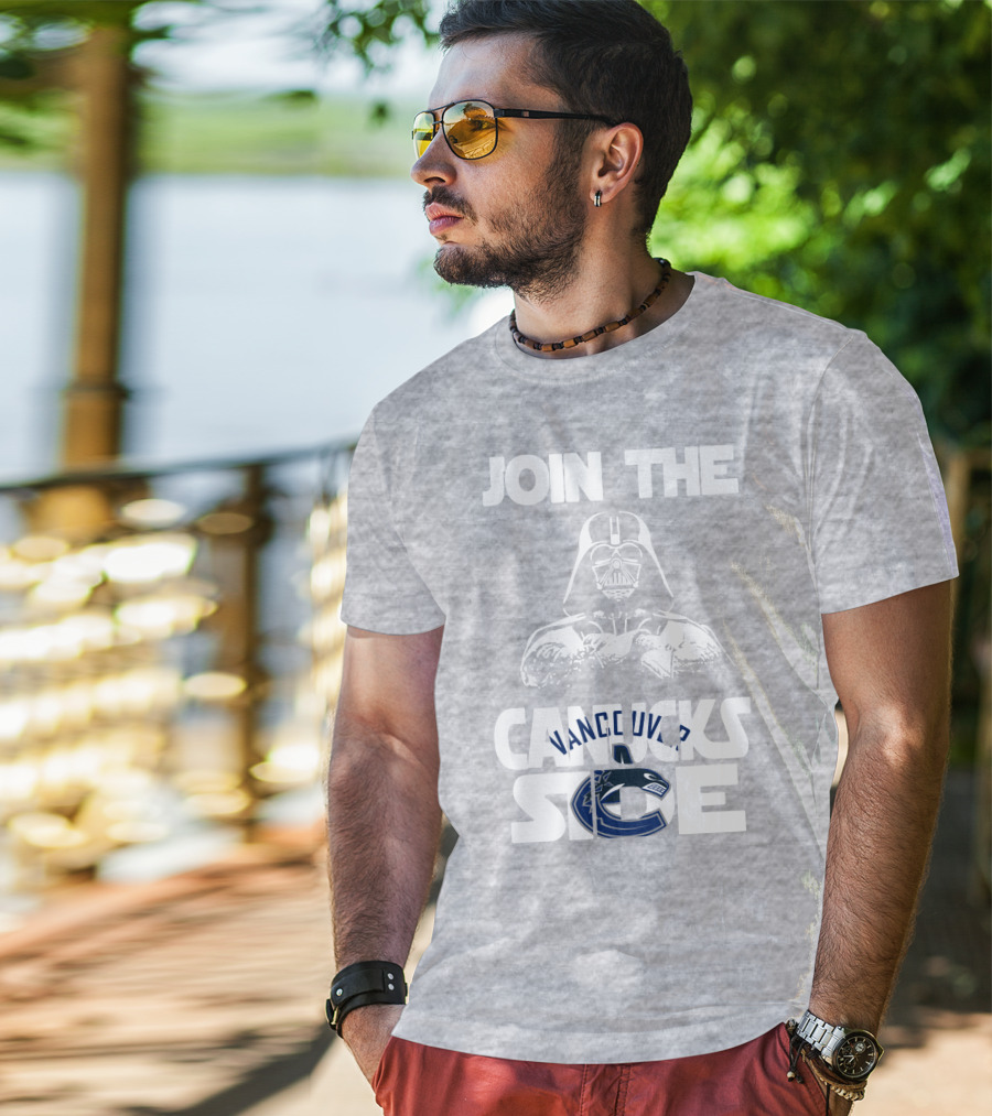 Join The Vancouver Canucks Side T-Shirt