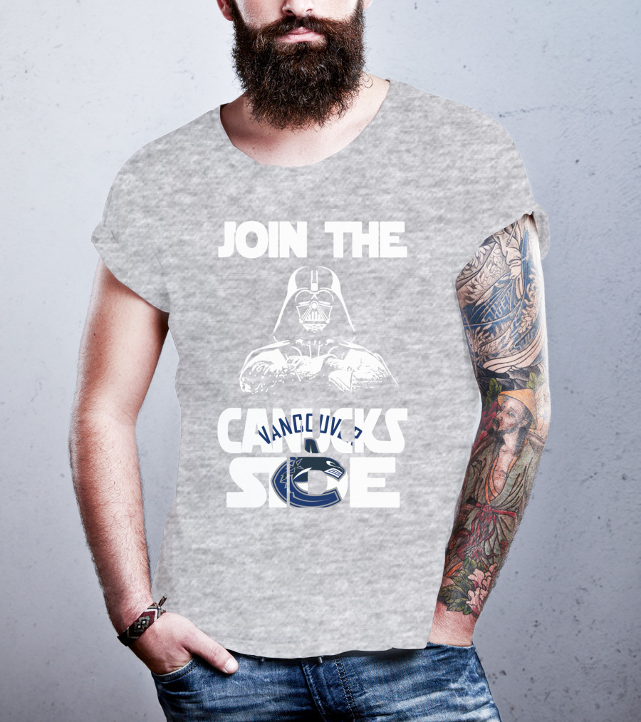 Join The Vancouver Canucks Side T-Shirt