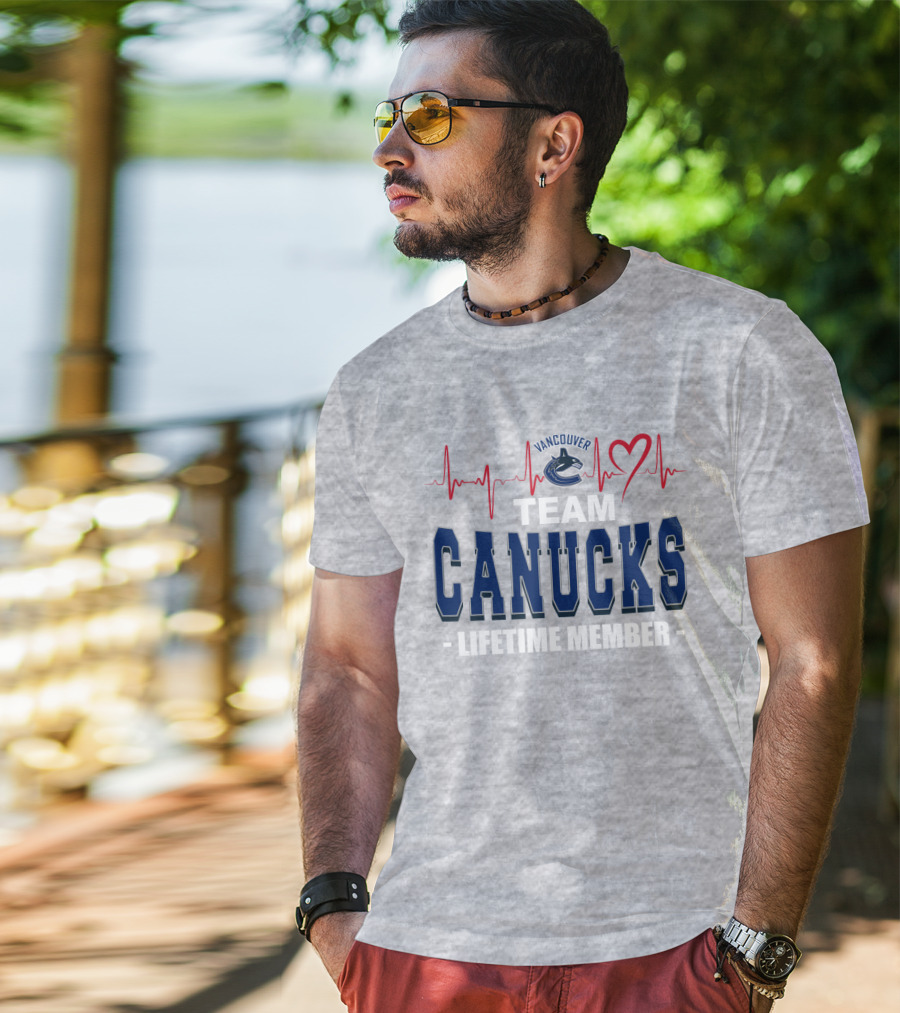 Vancouver Canucks Team Canucks Lifetime Member T-Shirt