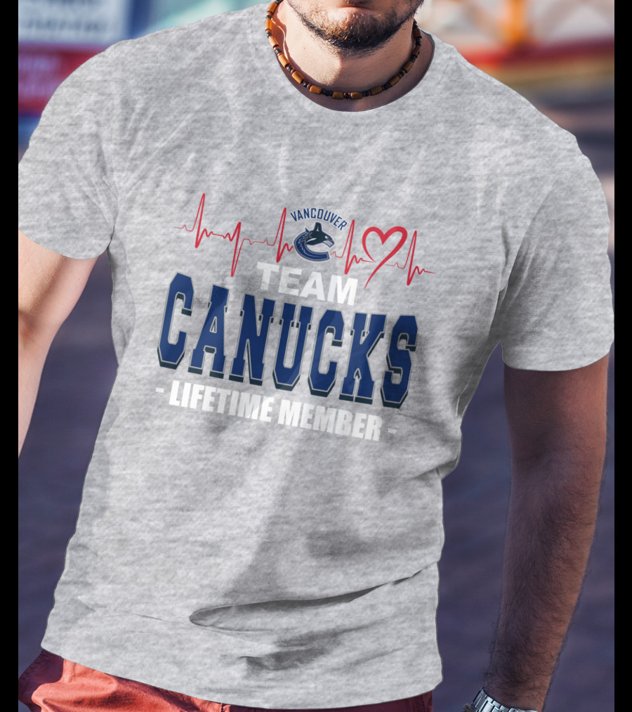 Vancouver Canucks Team Canucks Lifetime Member T-Shirt